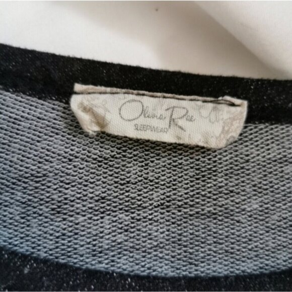 Cozy Charcoal Knit Loungewear Set | Slouchy Pullover & Joggers | Medium - Picture 9 of 12